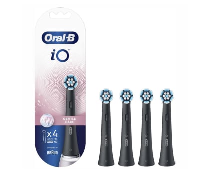 Końcówka do szczoteczek i irygatorów Oral-B iO Gentle Care 4 szt. Czarny